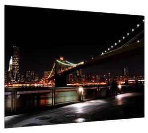 A Brooklyn-híd képe (70x50 cm)