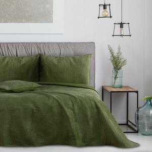 Zöld ágytakaró franciaágyra 200x220 cm Palsha – AmeliaHome