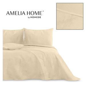 Bézs ágytakaró egyszemélyes ágyra 170x210 cm Palsha – AmeliaHome