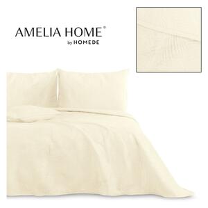 Krémszínű ágytakaró franciaágyra 240x260 cm Palsha – AmeliaHome