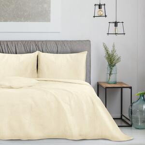 Krémszínű ágytakaró egyszemélyes ágyra 170x210 cm Palsha – AmeliaHome