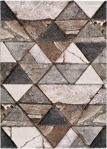 Istanbul Triangle barna szőnyeg, 60 x 120 cm - Universal