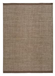 Kiran Liso barna gyapjú szőnyeg, 80 x 150 cm - Universal