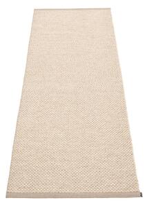 Krémszínű kültéri-beltéri futószőnyeg 70x200 cm Effi Mud – Pappelina