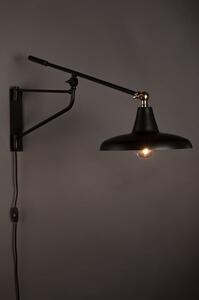 Hector fekete fali lámpa - Dutchbone