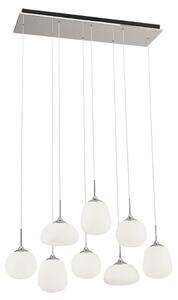 Redo 01-2082 Kiwi függesztett lámpa 8xG9 120cm