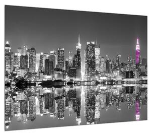 New York fekete-fehér városkép (70x50 cm)
