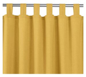 Mustársárga függöny 140x300 cm Carmena – Homede