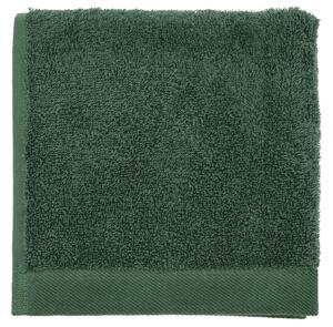 Södahl Sötétzöld pamut törölköző Comfort 40 x 60 cm