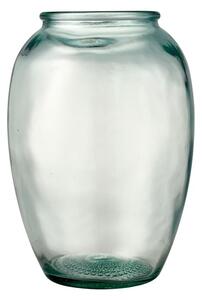 Kusintha zöld üveg váza, ø 17,5 cm - Bitz