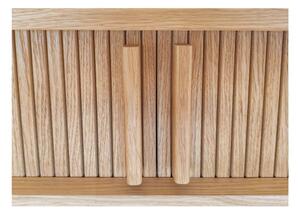 Dohányzóasztal tölgyfa dekorral 58x107.5 cm Rove – Woodman