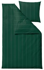 Södahl Zöld pamut ágyneműgarnitúra Noble 140 x 200 cm