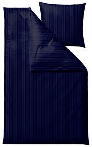 Södahl Sötétkék pamut ágynemű garnitúra Noble 140 x 200 cm