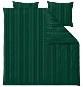 Södahl Zöld pamut ágyneműgarnitúra Noble 200 x 220 cm