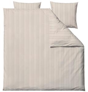 Södahl Bézs színű pamut ágyneműgarnitúra Noble 200 x 220 cm