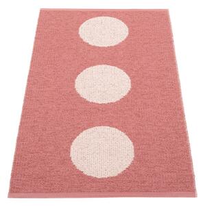 Világospiros kültéri-beltéri szőnyeg 70x120 cm Vera Pop Blush – Pappelina