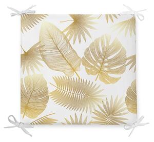 Gold Leaf pamutkeverék székpárna, 42 x 42 cm - Minimalist Cushion Covers