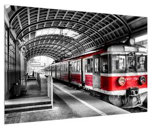 Nostalgikus vonat képe (90x60 cm)