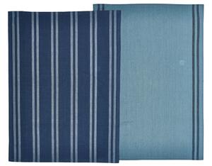 Södahl Két kék pamut törölközőből álló készlet Soft 70 x 50 cm