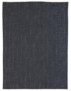 Södahl Sötétszürke pamut törülköző Line 70 x 50 cm