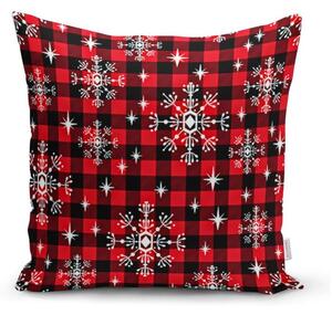 Snowflake 4 db karácsonyi párnahuzat és asztali futó szett - Minimalist Cushion Covers