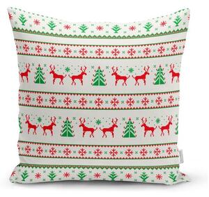 Nordic Knit 4 db karácsonyi párnahuzat és asztali futó szett - Minimalist Cushion Covers