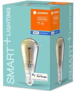 Ledvance Smart+ Bluetooth E27 LED 6W 540lm 2500K meleg fehér - 44W izzó helyett