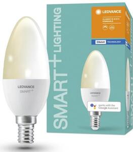 Ledvance Smart+ E14 LED 4W 470lm 2700K meleg fehér, Bluetooth, opál - 40W izzó helyett