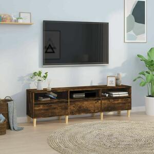 VidaXL füstös tölgyszínű szerelt fa TV-szekrény 150x30x44,5 cm