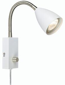 Markslöjd 107410 Ciro fali spot lámpa, fehér, 20x18 cm, 1xGU10 foglalattal