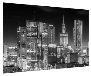 New York fekete-fehér városkép (90x60 cm)