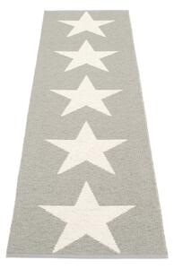 Világosszürke kültéri-beltéri futószőnyeg 70x250 cm Viggo Warm Grey – Pappelina