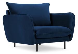 Kék bársony fotel Vienna – Cosmopolitan Design