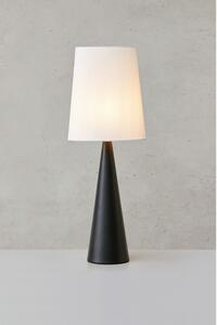 Fekete-fehér asztali lámpa (magasság 64 cm) Conus – Markslöjd