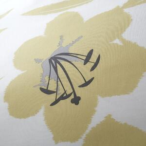 Lansfield Lily sárga-fehér ágyneműhuzat, 200 x 200 cm - Catherine Lansfield