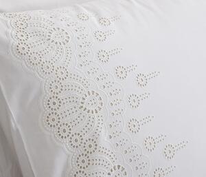 Embroidery Anglaise fehér pamut ágyneműhuzat, 135 x 200 cm - Bianca