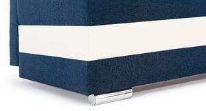 Háromszemélyes kanapé Callera (kék + fehér). 1025411