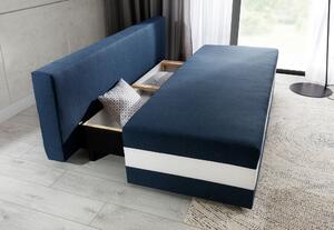 Háromszemélyes kanapé Callera (kék + fehér). 1025411