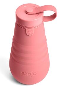 Bottle Berry narancssárgás rózsaszín összecsukható palack, 590 ml - Stojo