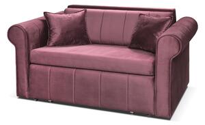 Kétszemélyes kanapé Lore II (metál rózsaszín). 1025881