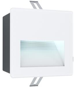Eglo Aracena kültéri beépíthető LED lámpa 14x14cm, fehér