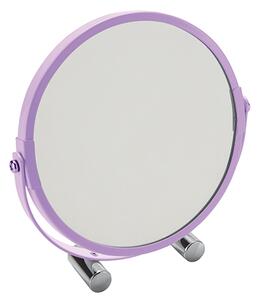 Monica kozmetikai tükör 5x nagyítással lila