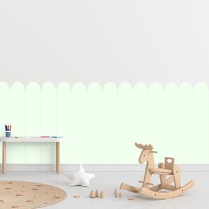 PIPPER. Textil öntapadó tapéta - Boltív - Menta színű Méret: 100cm, Szín: Sápadt