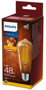 Philips E27 LED 5,5W 600lm 2500K - 48W izzó helyett