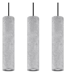 Fadre beton függőlámpa, hosszúság 40 cm - Nice Lamps
