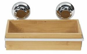 Compactor bambusz fürdőszobai polc Bestlock SPA Bamboo, 27,6 x 14,8 x 12,7 cm