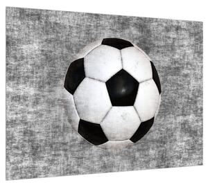 Egy futball-labda képe (70x50 cm)