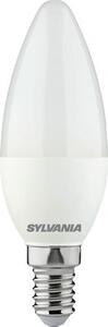 LED izzó, E14, gyertya, 4,2W, 470lm, 4000K (HF), SYLVANIA ToLEDo (SLED28)
