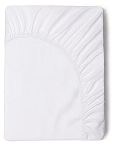 Fehér pamut-szatén gumis lepedő, 90 x 200 cm - HIP