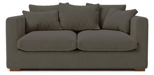 Sötétszürke kordbársony kanapé 175 cm Comfy – Scandic
